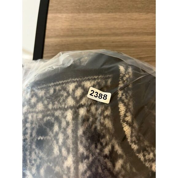 Kaare Gjose Made In Norway Pure New Wool Black White Cardigan Sweater S *Read - Picture 10 of 10